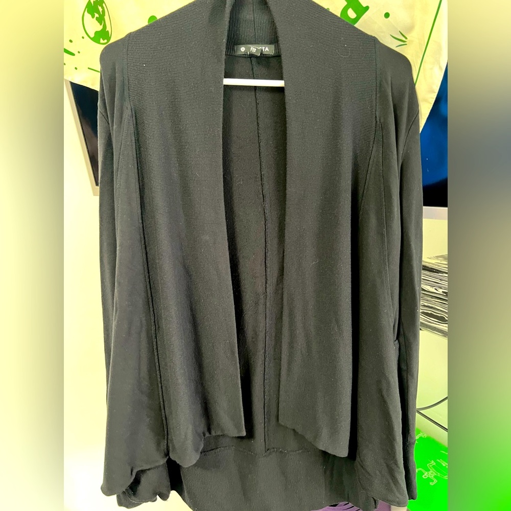 Athleta womens black Cardigan